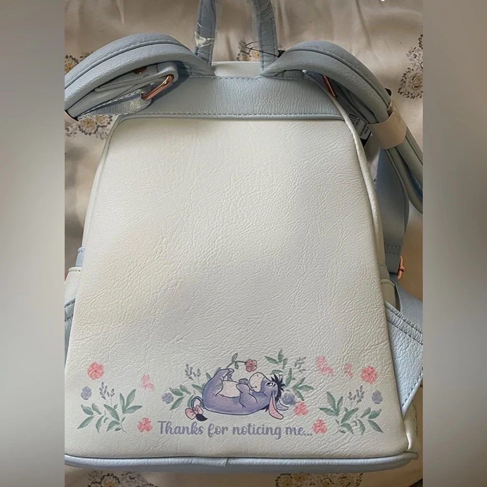 Disney Loungefly Pastel Blue Eeyore Backpack